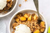 Guilt-Free Apple Crumble