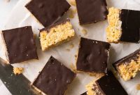 Chocolate Peanut Butter Krispie Delights