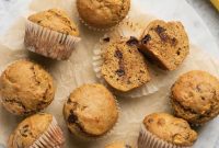 Simple Wholesome Banana Protein Muffins