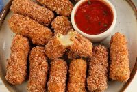 Guilt Free Mozzarella Sticks