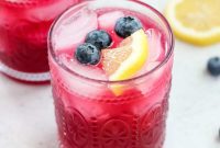 Sparkling Lemon Blueberry Bliss
