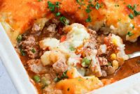 Savory Turkey Shepherd’s Bake