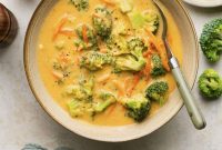 Creamy Instant Pot Broccoli Cheddar Soup