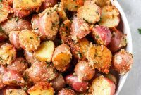 Parmesan Crusted Crispy Potatoes