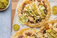 Smash Burger Big Mac Tacos
