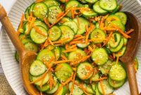 Refreshing Cucumber Carrot Crunch