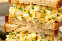 Zesty Keto Dill Pickle Egg Salad