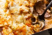 Hearty Philly Cheesesteak Bake
