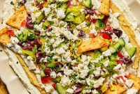 Seven Layer Greek Feta Mezze Dip