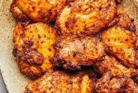 Crispy Juicy Air Fryer Boneless Thighs