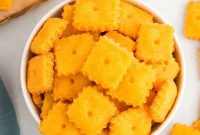Gluten-Free Crispy Cheddar Squares
