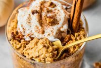Effortless Pumpkin Pie Overnight Oats