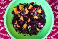 Vibrant Peach Beet Salad