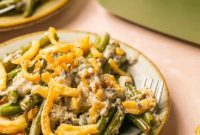 Simple Gluten-Free Green Bean Casserole with Crispy Onions