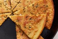 Savory Chickpea Flatbread