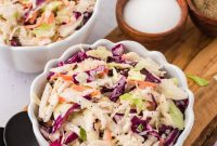 Creamy Vegan Coleslaw