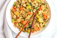Flavorful Pork Cauliflower Stir-Fry
