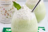 Boozy Vegan & Gluten-Free Shamrock Shake