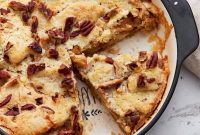 Easy Crustless Apple Pie