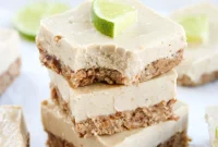 Refreshing No-Bake Dairy-Free Key Lime Bars