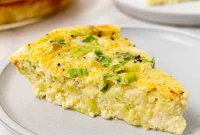 Fluffy Zucchini Egg Bake