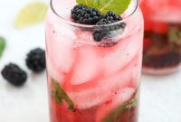Refreshing Paleo Gluten-Free Blackberry Mojito