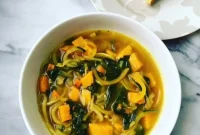 Vibrant Zoodle Vegetable Soup