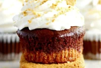 Gluten-Free Campfire S’mores Cupcakes