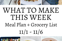 Your Delicious Week Ahead: Recipes for November 1-6