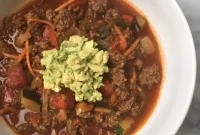 Whole30 Powerhouse Beef and Veggie Chili
