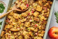 Your New Favorite Gluten Free and Dairy Free Stuffing