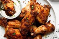 Crispy Oven Baked Dry Rub Wings