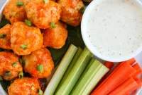 Effortless Whole30 Buffalo Chicken Meatballs
