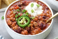 Effortless Slow Cooker Turkey Chili Gluten Free Comfort