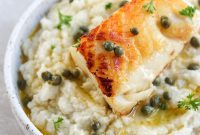 20-Minute Chilean Sea Bass with Bright Lemon Caper Butter