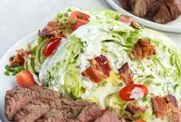 Paleo Steakhouse Wedge Salad with Creamy Scratch-Made Ranch