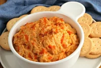Cheesy Gluten-Free Baked Buffalo Chicken Dip