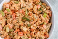Paleo Whole30 Keto Buffalo Ranch Chicken Salad