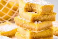 Bright and Zesty Paleo Lemon Bars Gluten and Dairy Free