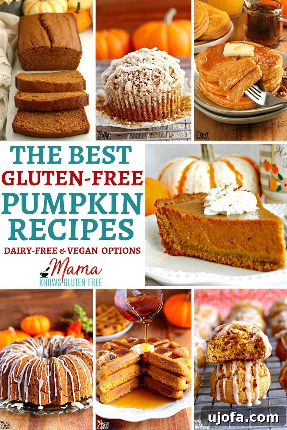 Savor the Season: Gluten-Free Pumpkin Masterpieces 2 gluten-free pumpkin recipes Pinterest pin 1