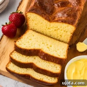 Gluten Free Brunch Delights 55 An inviting overhead view of a perfectly sliced gluten-free brioche loaf, ready to be enjoyed.