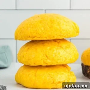 Gluten-Free Sweet Potato Rolls recipe card image.