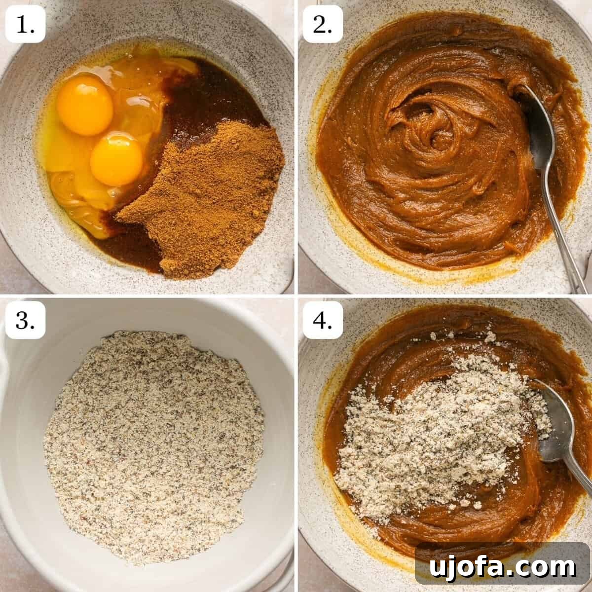 numbered step by step photos showing how to make this recipe
