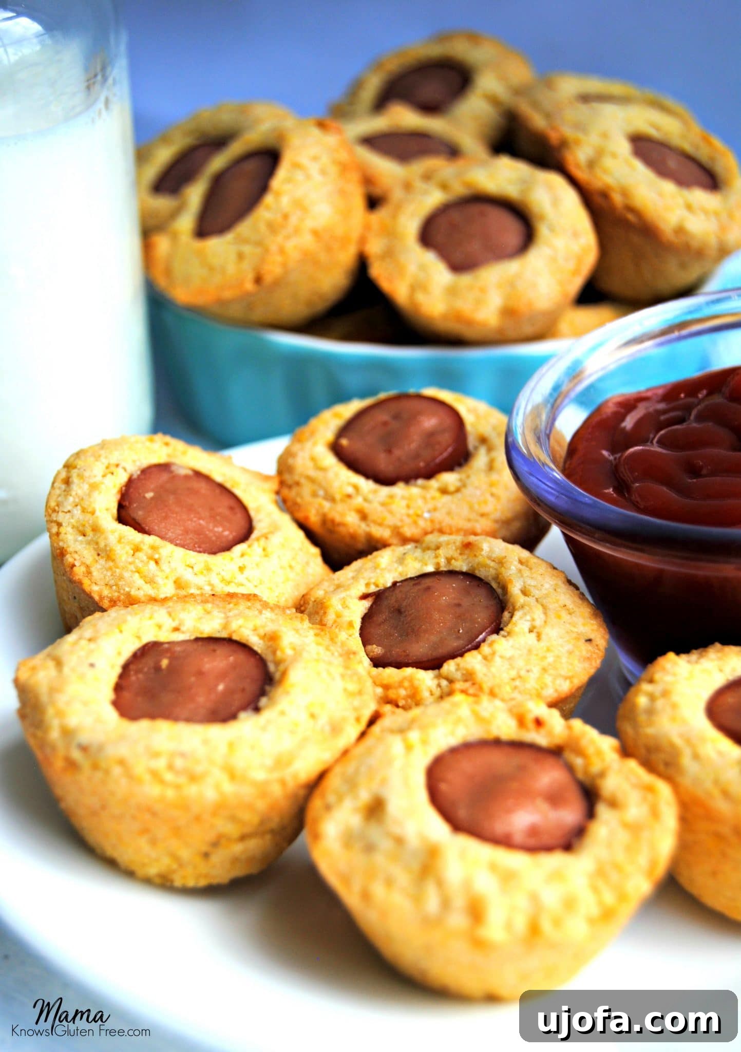 Delicious Gluten-Free Corn Dog Bites, perfect for any occasion.