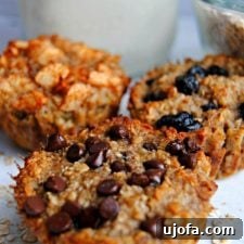 Baked Oatmeal Cups 3 Ways | www.mamaknowsglutenfree.com