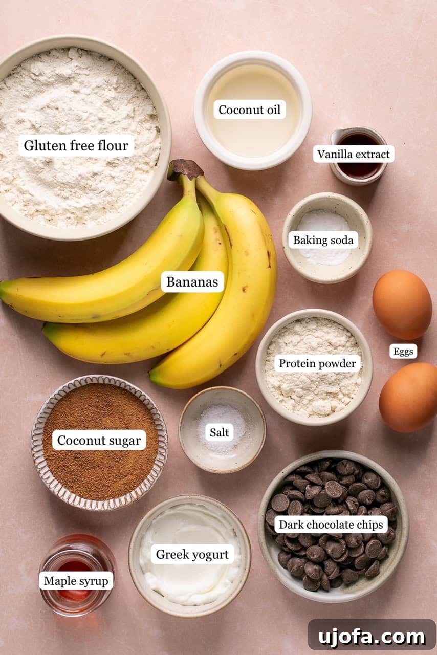 Various recipe ingredients laid out in small, neatly labeled bowls, ready for baking.