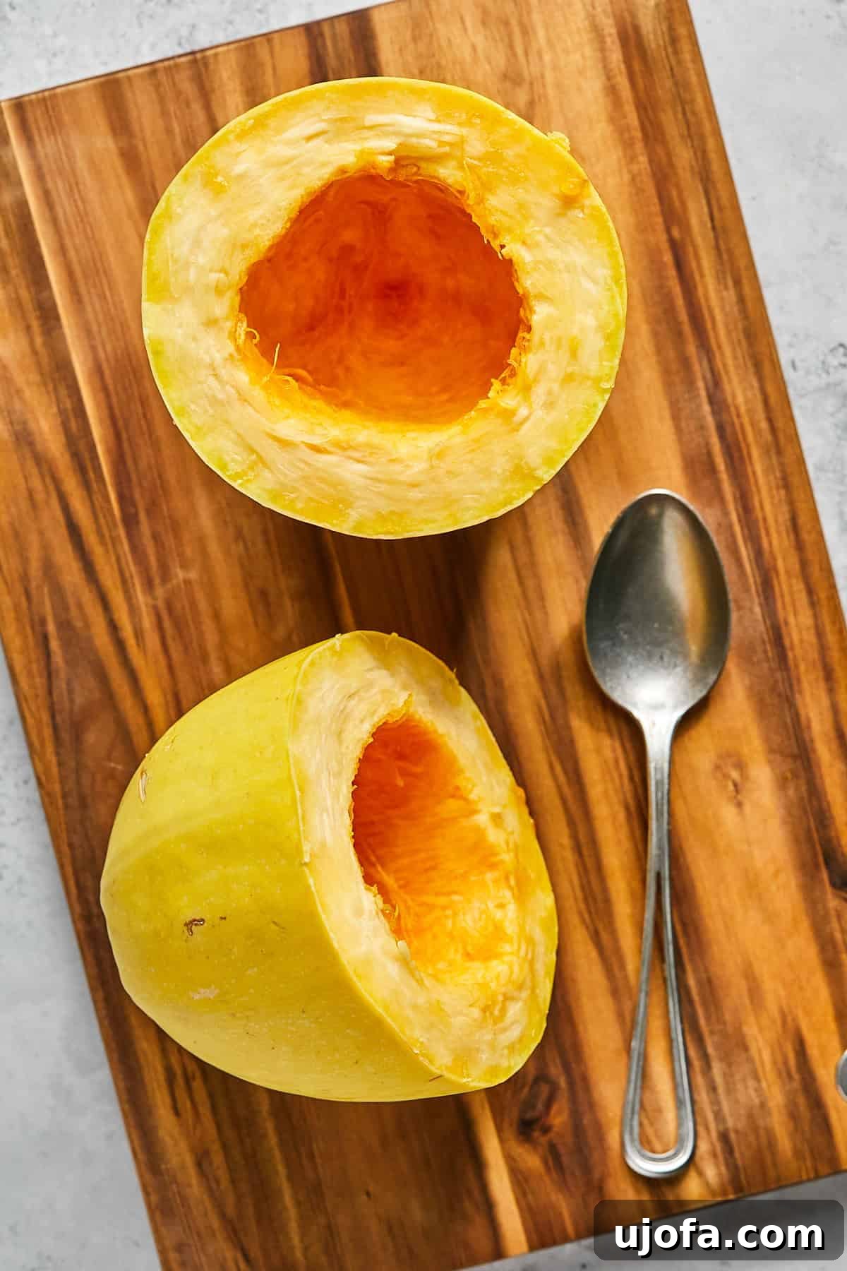 Dreamy Boursin Chicken Bake 6 spaghetti squash siced in 2 halves