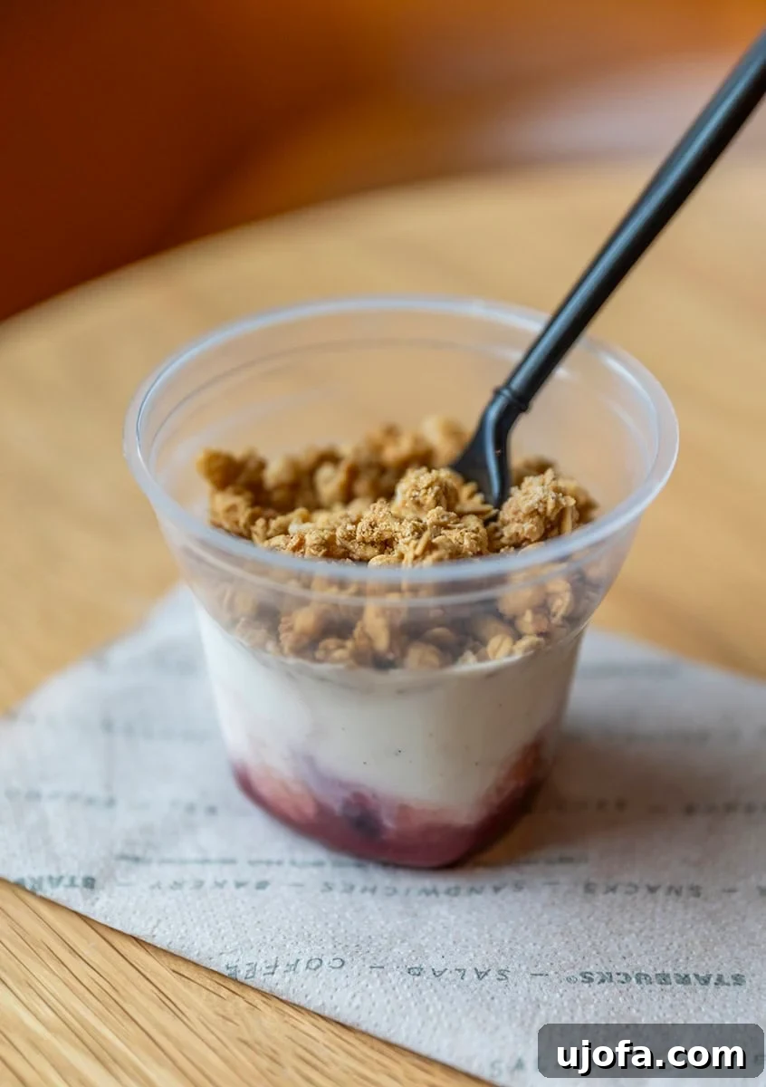 The Starbucks Gluten-Free Menu A Comprehensive Guide 8 berry trio parfait starbucks