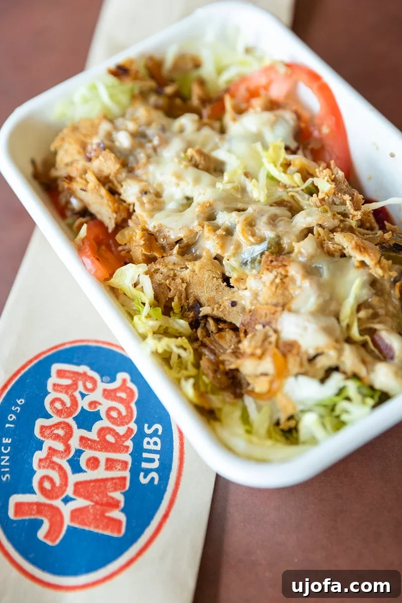 jersey mikes chicken bowl