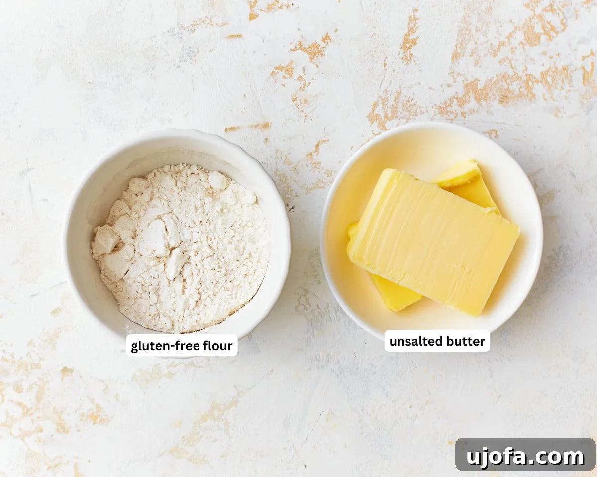 Mastering Gluten-Free Roux 3 Ingredients for gluten-free roux.